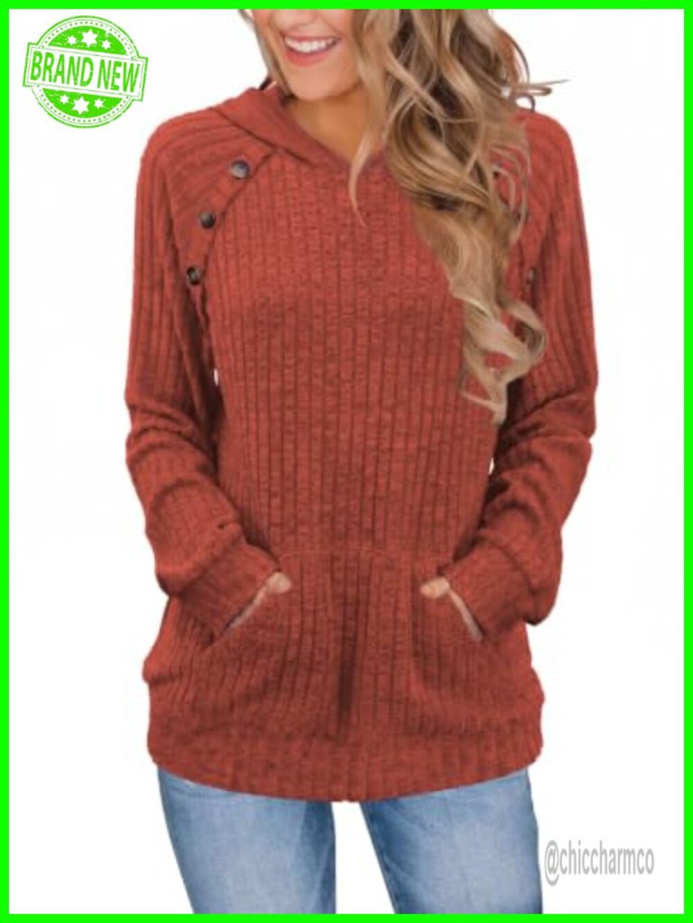 Womens Soft Stretch Pullover Hoodie Sweatshirt Long Sleeve Fall Winter Top